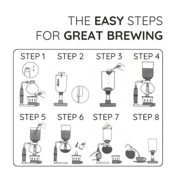 Skanto | Japanische Siphon-Kaffeemaschine