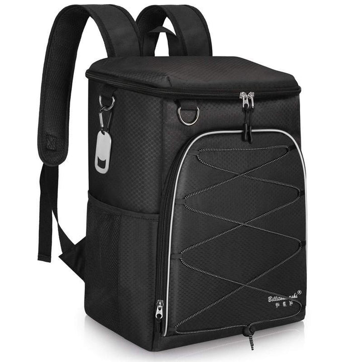 Unisex isolierter Kühlrucksack mit thermisch versiegeltem Innenraum, flexiblem Tragekomfort und organisierter Fronttasche Skanto