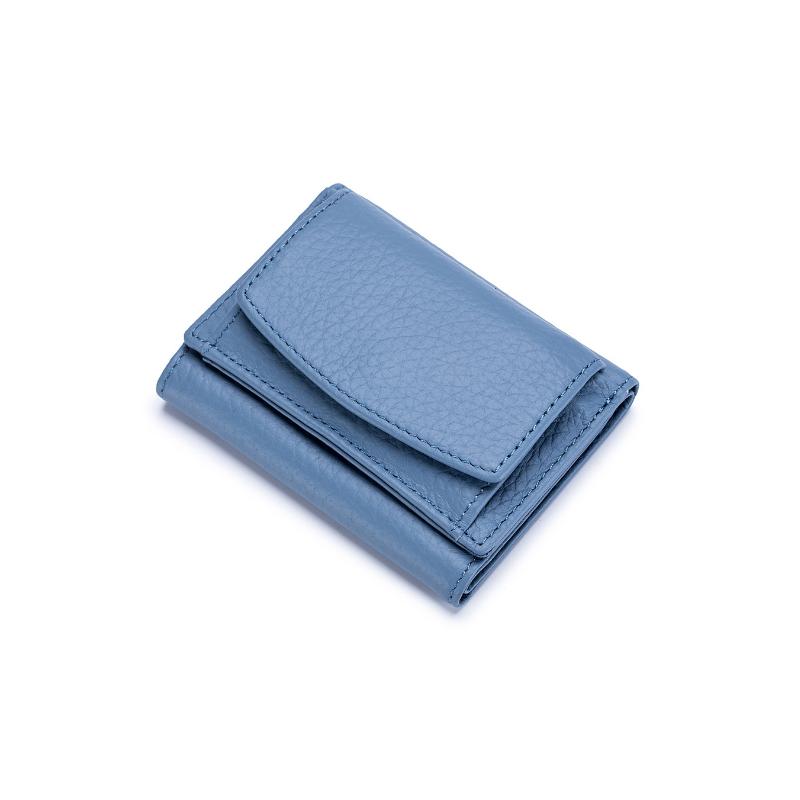 Handgefertigte RFID-Brieftasche aus weichem Leder