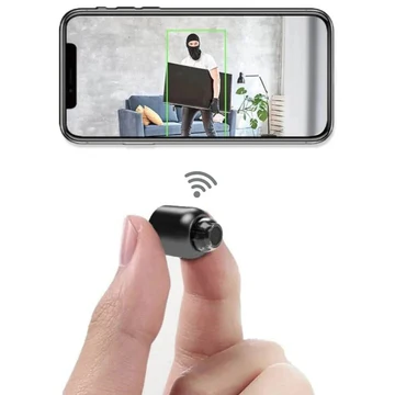 Norvo | Kleine WLAN-Überwachungskamera Nachtsicht Kabellose HD Baby- und Haustierüberwachung
