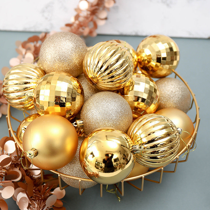 Skanto | 34tlg. Weihnachtsbaumkugeln Ornamente