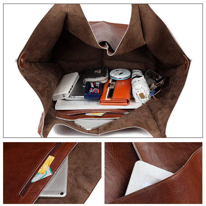 Skanto | Übergroße Wochenend-Ledertasche