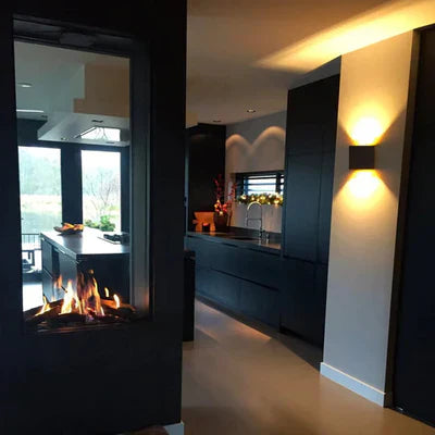 Skanto | Wandleuchte | Einstellbares Up & Down Light, USB-betrieben für Heimdekoration & gemütliche Atmosphäre