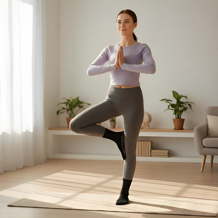 Thermosocken – Magnettherapie – Atmungsaktive, schlankmachende Thermosocken für kalte Füße – Fördert die Durchblutung & Komfort Skanto