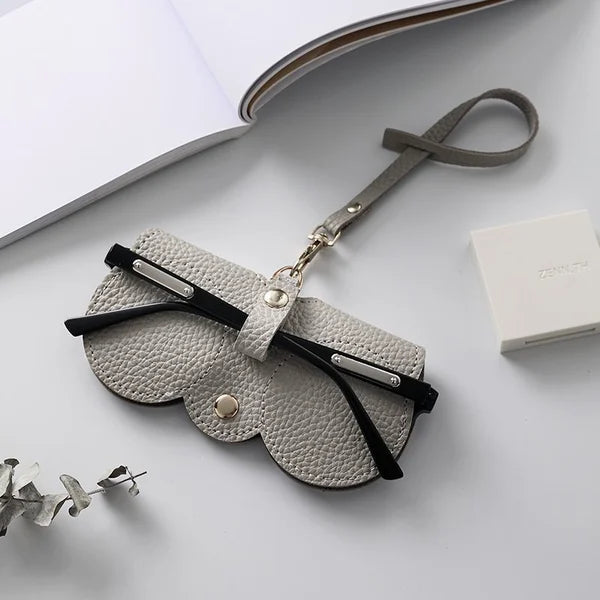 Skanto | Brillenetui aus weichem Leder