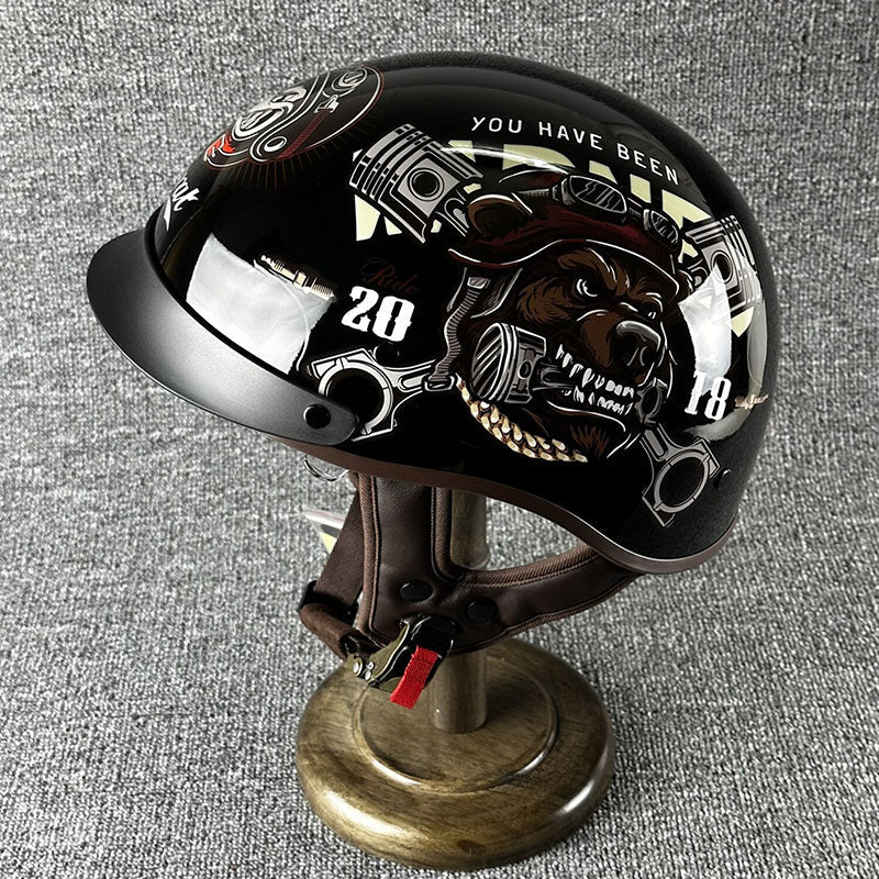 Skanto | City-Helm für Chopper mit minimalistischem Design