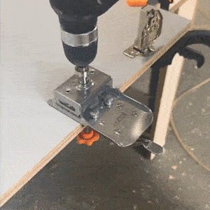 Skanto | Holzbearbeitungs-Scharnierbohrlehre 35mm Lochöffner-Kit