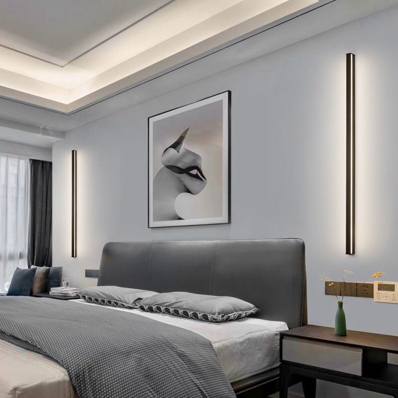 Skanto | Minimalistische Lineare Wandleuchte LED Stimmungsbeleuchtung