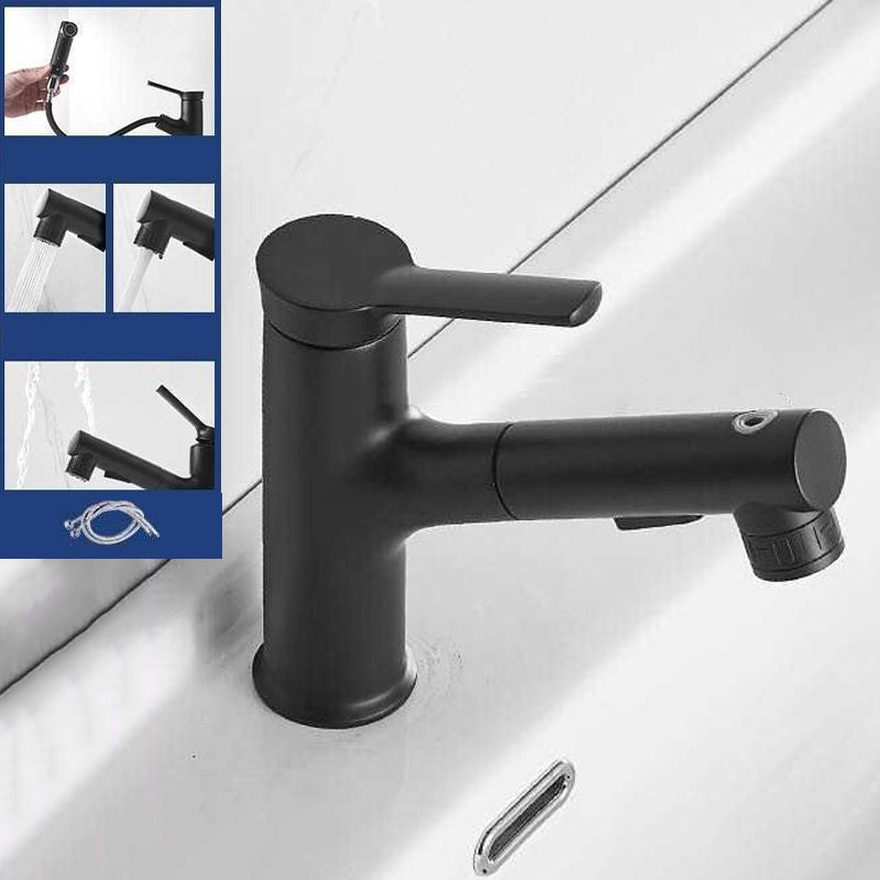 Skanto | Modernes Design Badezimmerarmatur Einhebelmischer mit Wasserschlauch