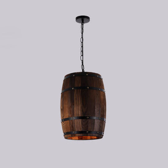 Skanto | BarrelGlow Vintage Pendelleuchte | Trevinfat Design | 1-flammig | Rustikale Beleuchtung