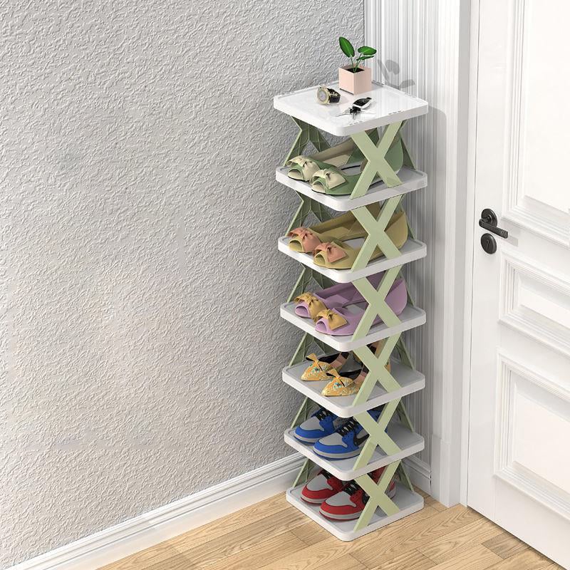 Vertikales Schuhregal | Platzsparende mehrstufige Aufbewahrung Skanto