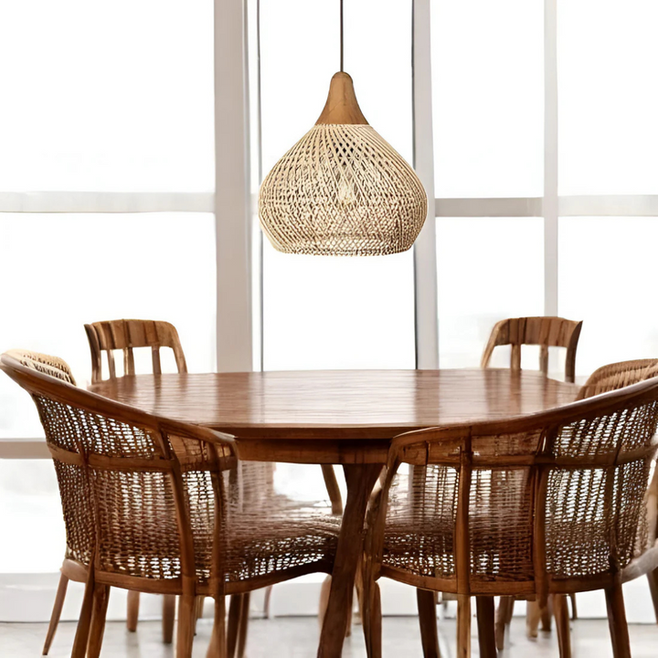 Skanto | Rattan Boho Pendelleuchte