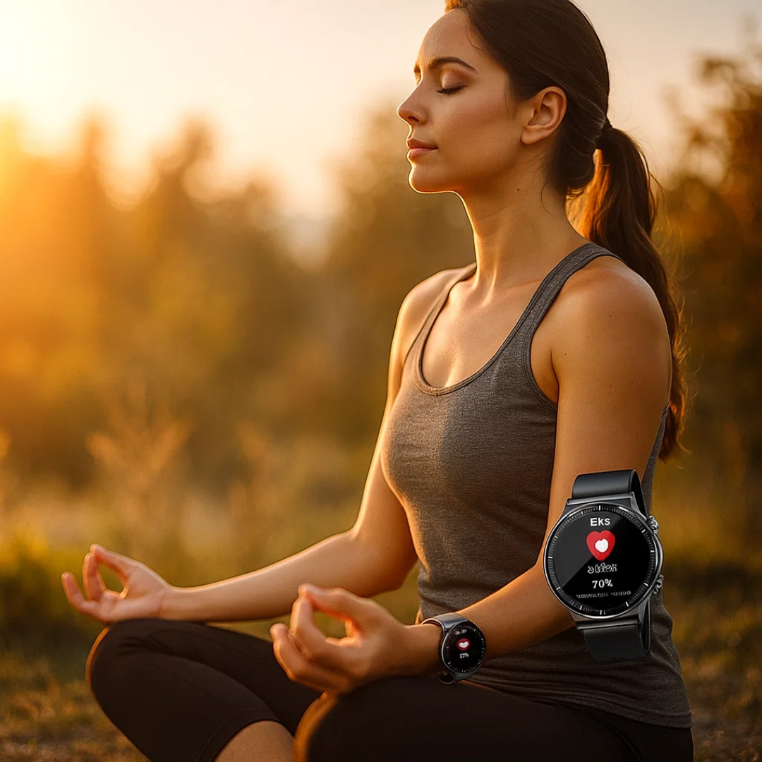 Skanto | CardioSense – Medizinische EKG-Smartwatch mit Osram-Sensor und 24/7 Gesundheitsüberwachung