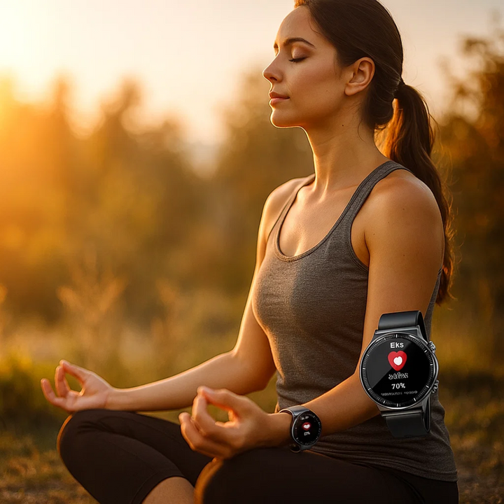 Skanto | CardioSense – Medizinische EKG-Smartwatch mit Osram-Sensor und 24/7 Gesundheitsüberwachung