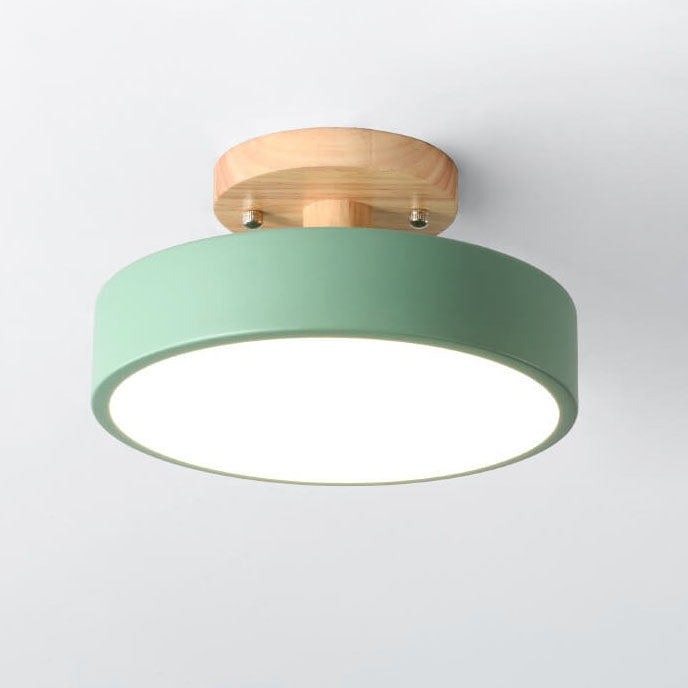 Skanto LED Runde Deckenlampe | Nordisches Design | Halb-Einbau | Wirtschaftliche Innenbeleuchtung