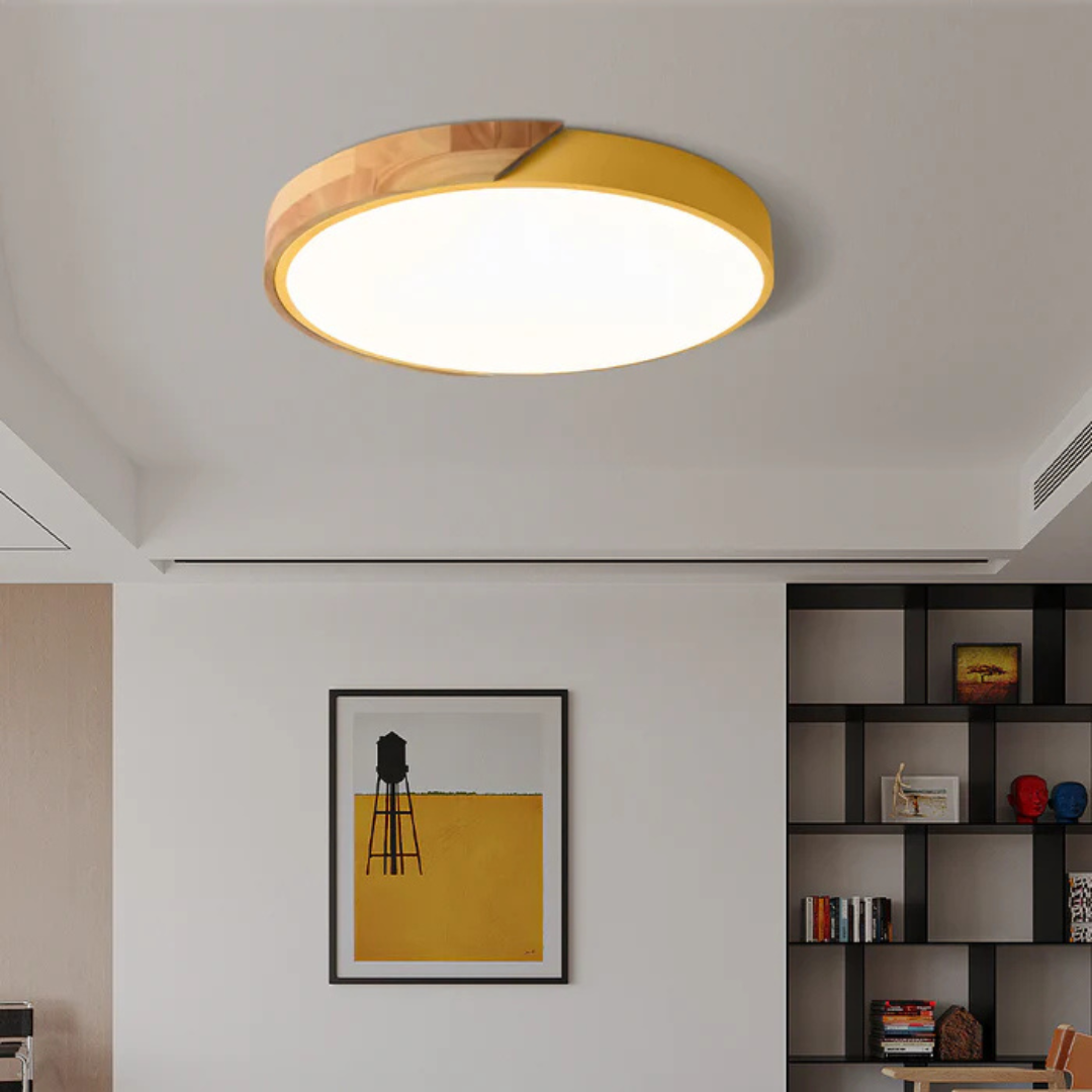 Skanto | Skanto Skandinavische Holz-LED-Deckenleuchte