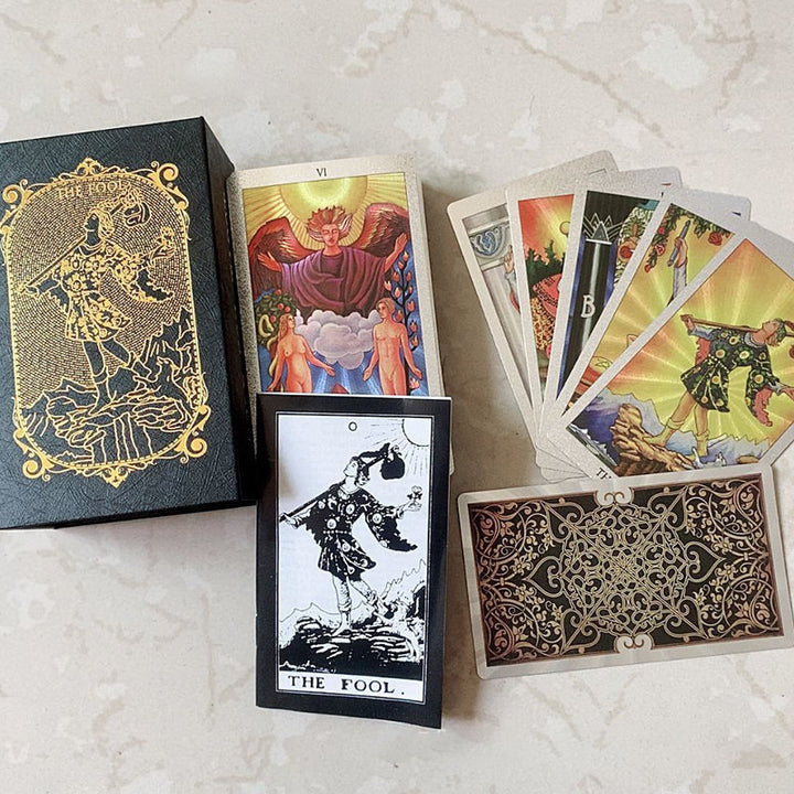 Entdecken Sie die mystische Welt des Tarot Goldfolien-Tarots