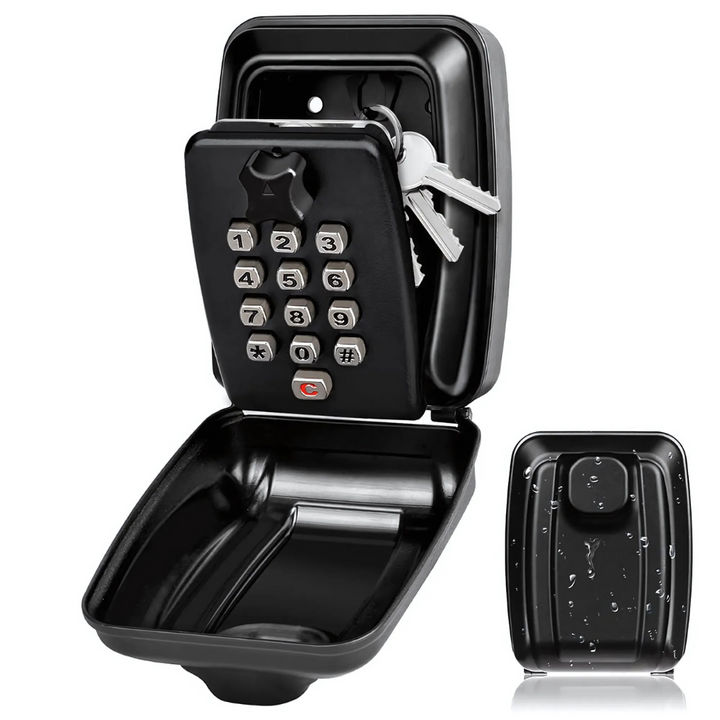 KeyGuard Outdoor-Safe – Wasserdichter Wand-Schlüsselkasten | Skanto