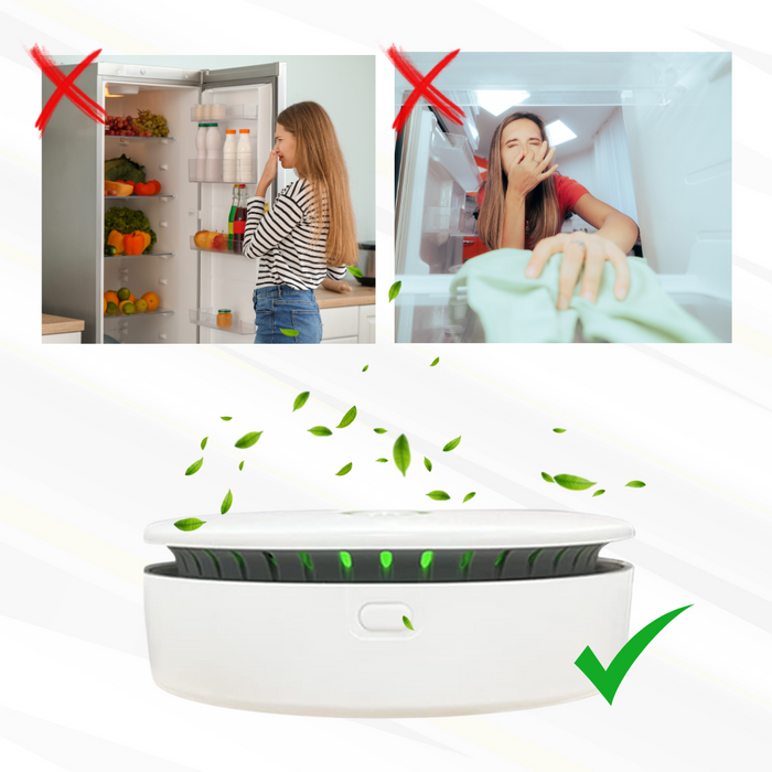 Skanto | FreshAir Ozon Geruchsentferner – Tragbarer Luftreiniger für Rauch, Tiergerüche & Haushaltsgerüche