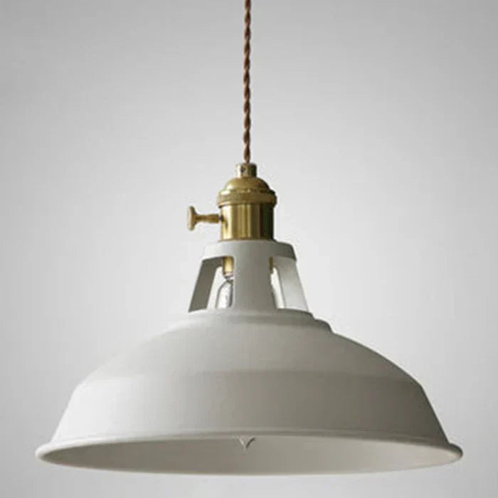 IronGlow Industrielle Retro-Hängelampe aus Metall, E27
