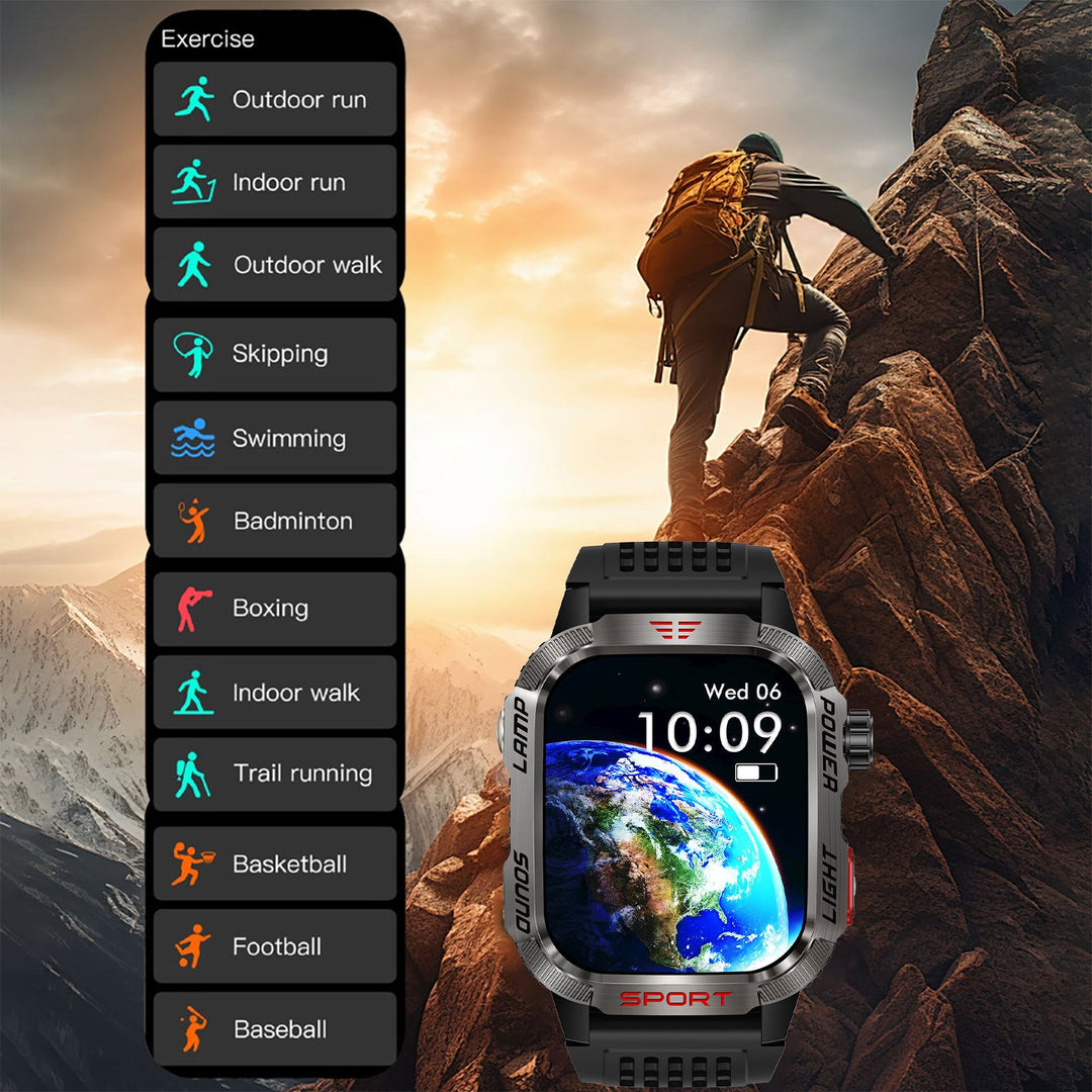 Skanto | Unzerstörbare Smartwatch für Fitness-Tracking