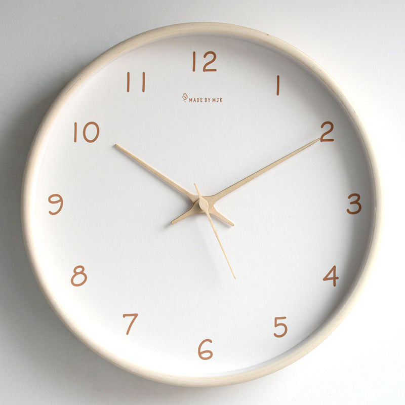Skanto | TimberClock – Analoge Massivholzuhr