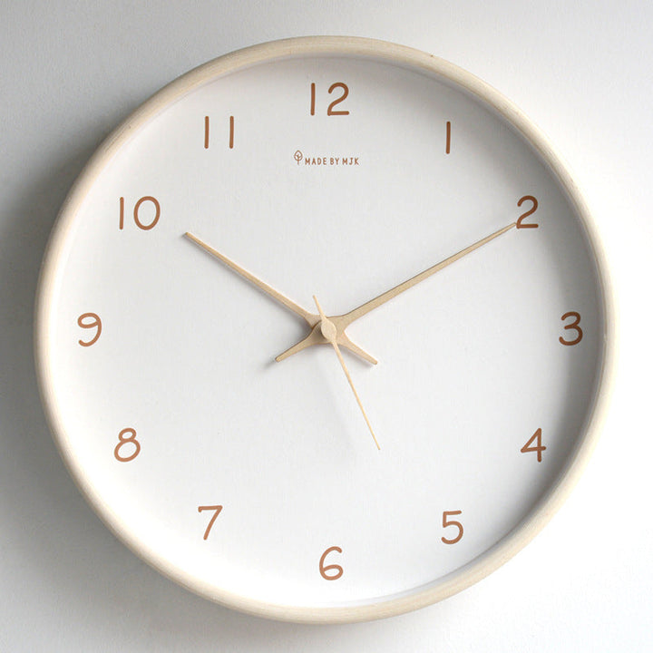 Skanto | TimberClock – Analoge Massivholzuhr