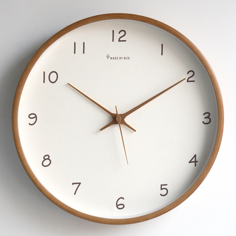 Skanto | TimberClock – Analoge Massivholzuhr