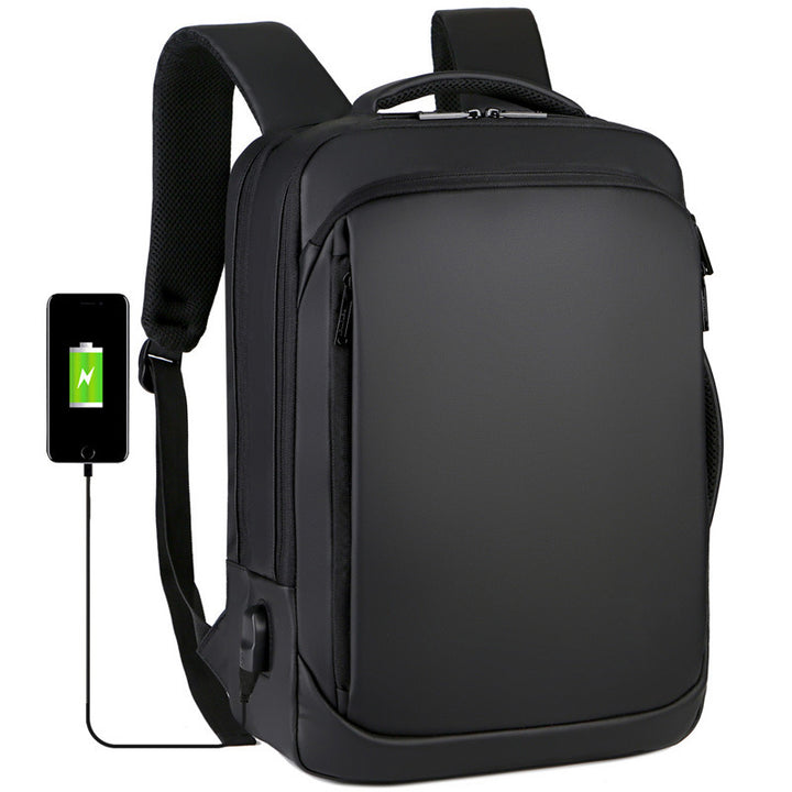 Laptop-Rucksack mit schlankem, wasserdichtem Design und mehreren Innenfächern Skanto