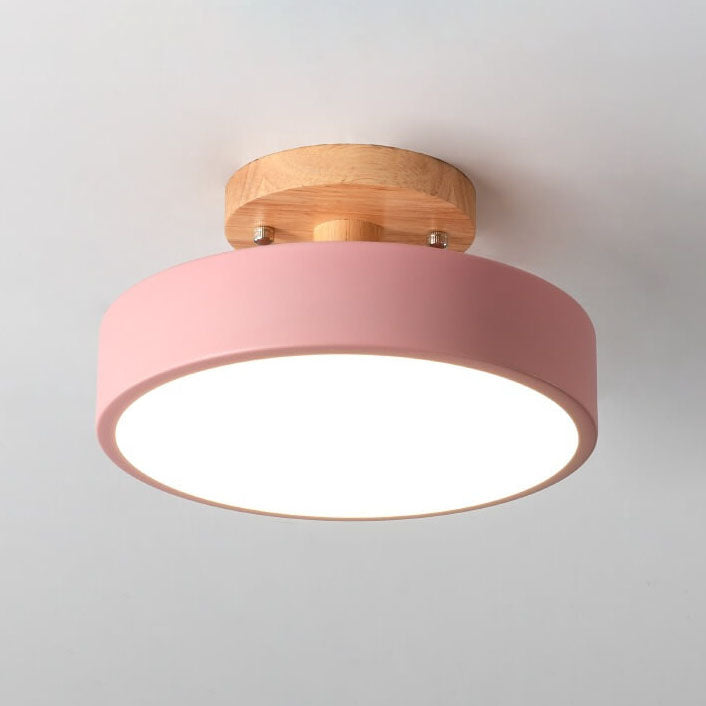 Skanto LED Runde Deckenlampe | Nordisches Design | Halb-Einbau | Wirtschaftliche Innenbeleuchtung