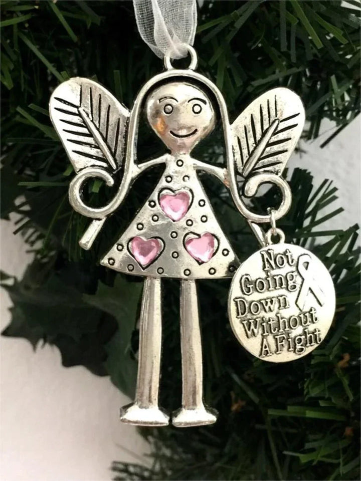 Skanto | Engel-Ornament aus Metall – Sentimentales Weihnachtsgeschenk für Freunde oder Familie