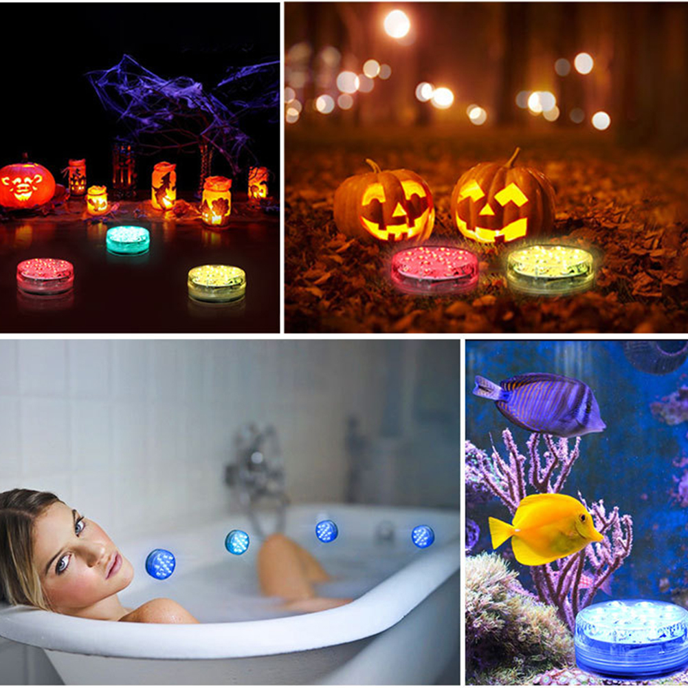 Skanto | Unterwasser-LED-Leuchte mit Fernbedienung – RGB-Mehrfarben-Poolbeleuchtung für Bäder und Teiche