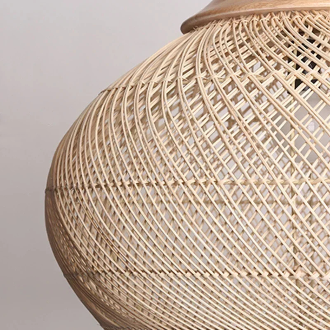 Skanto | Rattan Boho Pendelleuchte