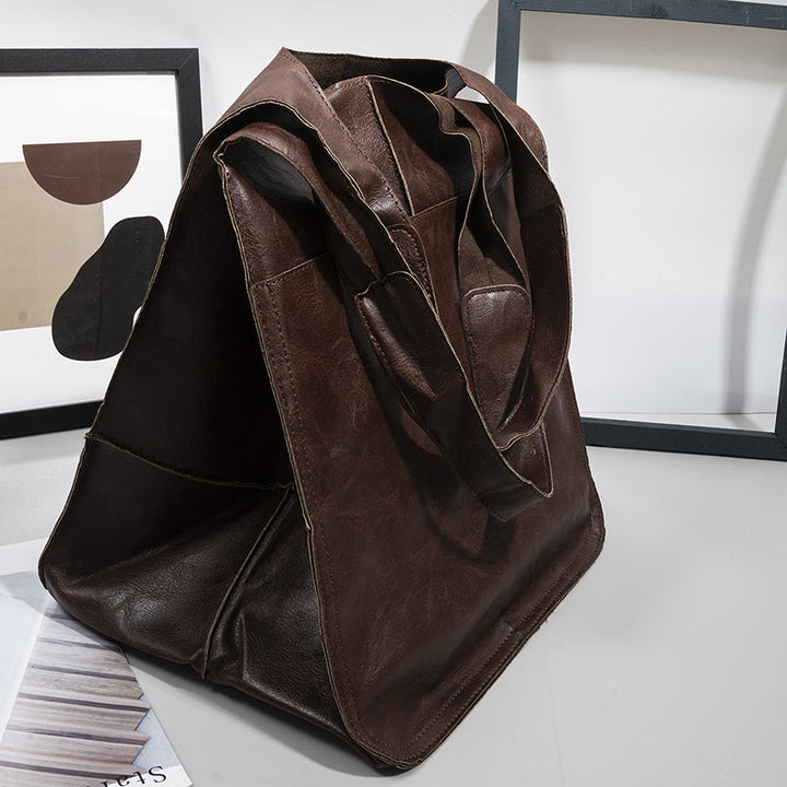 Skanto | Übergroße Wochenend-Ledertasche