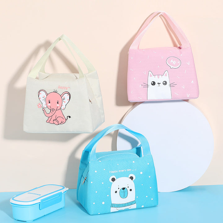 Isolierte Lunchtasche mit lustigem Pinguin-Design Skanto