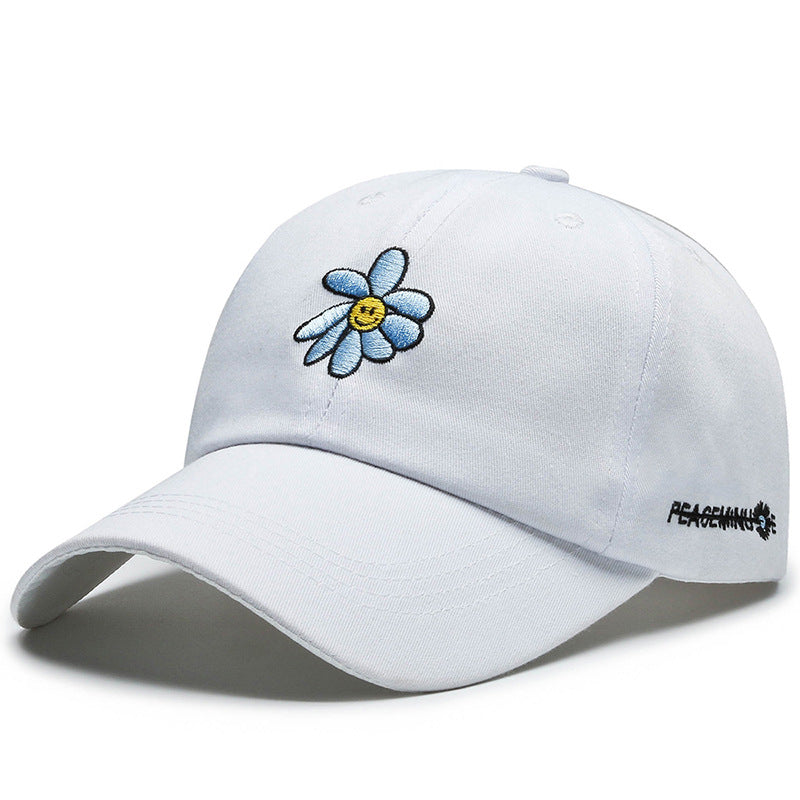 Damen Bestickte Blumen-Baseballkappe Skanto