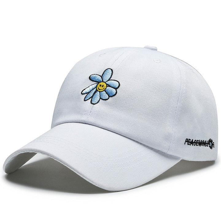 Damen Bestickte Blumen-Baseballkappe Skanto