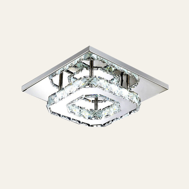 Skanto | Moderne Kristall-LED-Deckenleuchte für die Deckenmontage