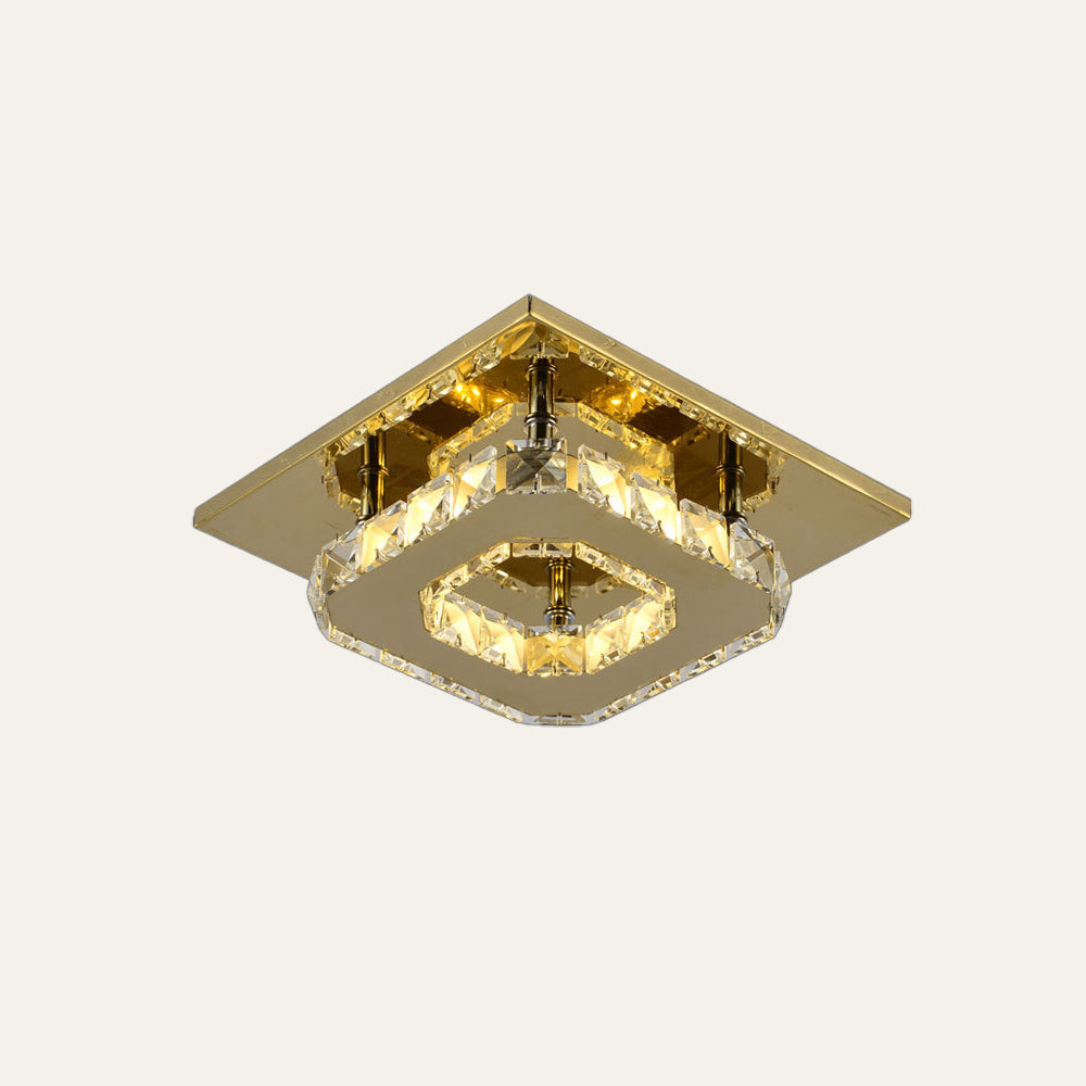 Skanto | Moderne Kristall-LED-Deckenleuchte für die Deckenmontage