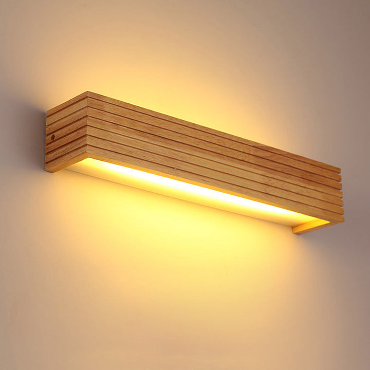 Skanto | Moderne LED-Wandleuchte aus Holz