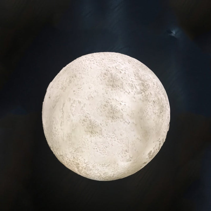 Skanto | Kreative Mini Wiederaufladbare 3D Gedruckte Mond 1-Licht LED Tischlampe