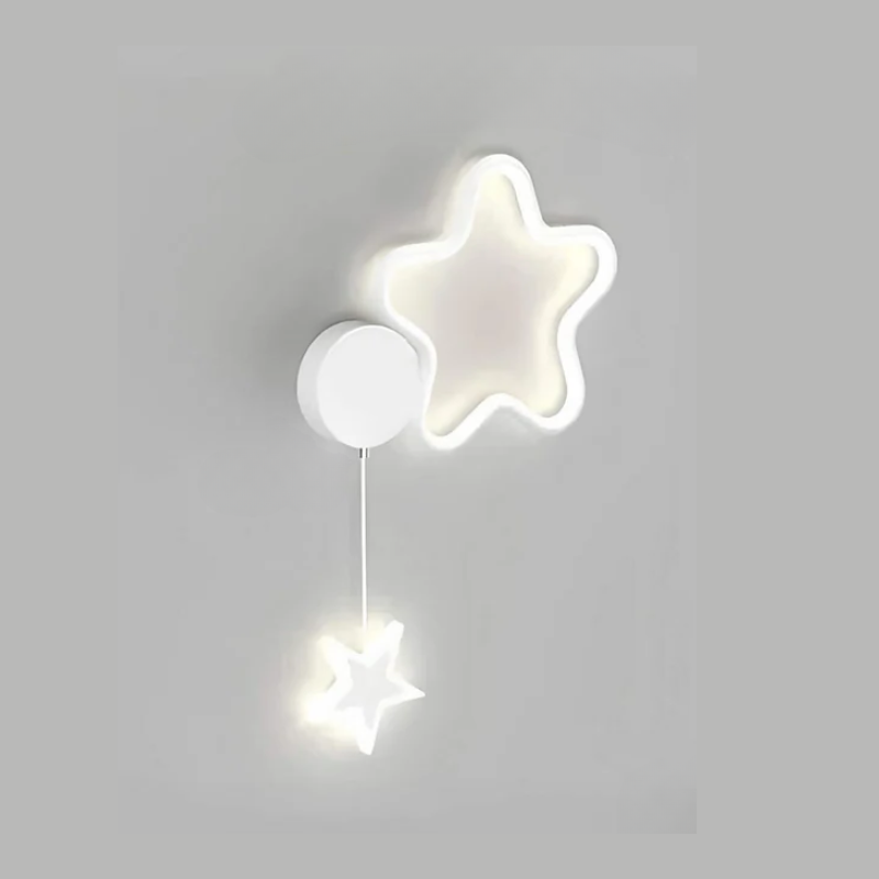 Skanto | DreamLight | Magische Wandlampe mit Wolken, Sternen und Mond