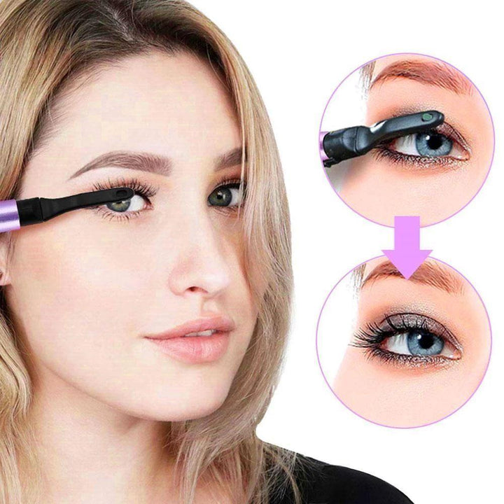 Skanto | Elektrisch beheizte Wimpernzange mit Kamm-Design
