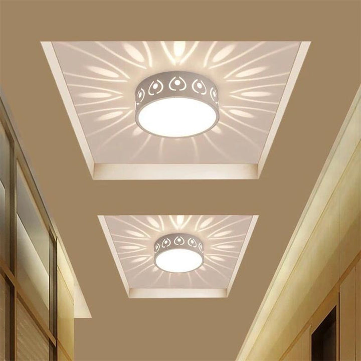 Skanto | Frendorf – Stilvolle moderne LED-Deckenleuchte für Eingang, Flur und Balkon