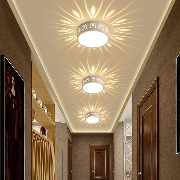 Skanto | Frendorf – Stilvolle moderne LED-Deckenleuchte für Eingang, Flur und Balkon