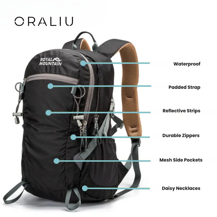Skanto | 30L Outdoor-Rucksack – Wasserdichter, leichter & strapazierfähiger Wanderrucksack