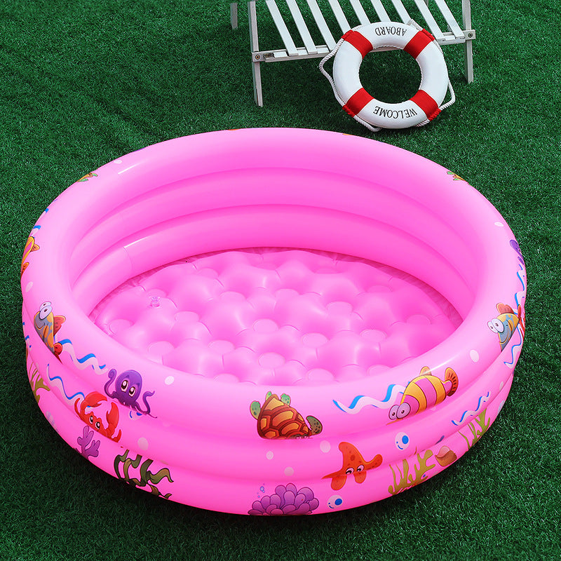 Aufblasbarer Kinderpool mit maritimem Design Skanto