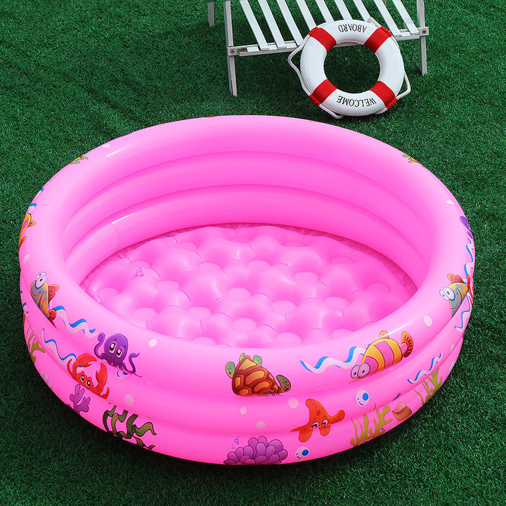 Aufblasbarer Kinderpool mit maritimem Design Skanto