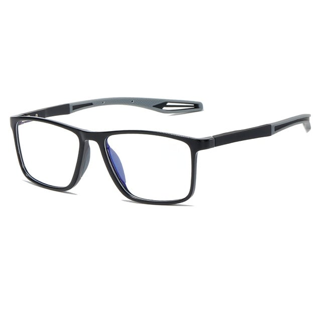 Skanto | Ultraleichte Multifokal-Lesebrille für Damen und Herren – Hochwertiges Polycarbonat – Für Nah und Fern – Wanduhr