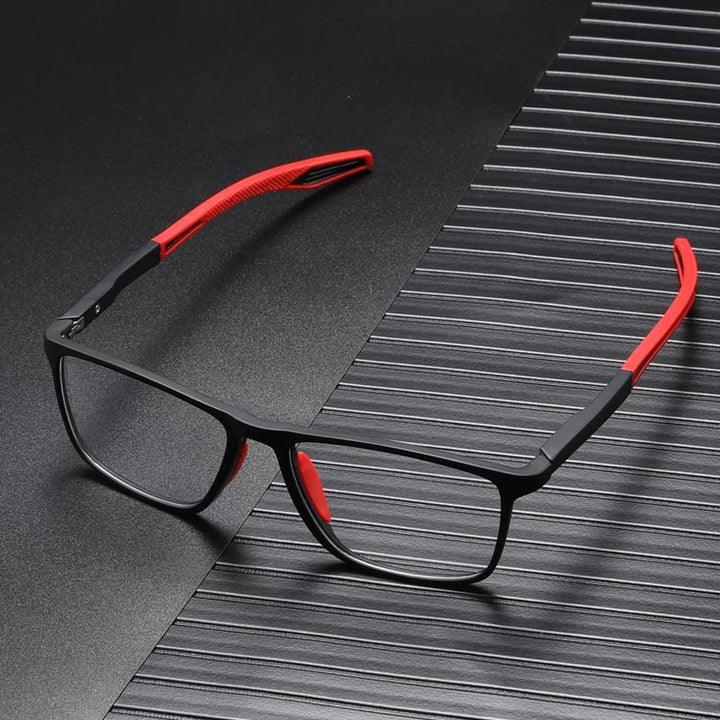 Skanto | Ultraleichte Multifokal-Lesebrille für Damen und Herren – Hochwertiges Polycarbonat – Für Nah und Fern – Wanduhr
